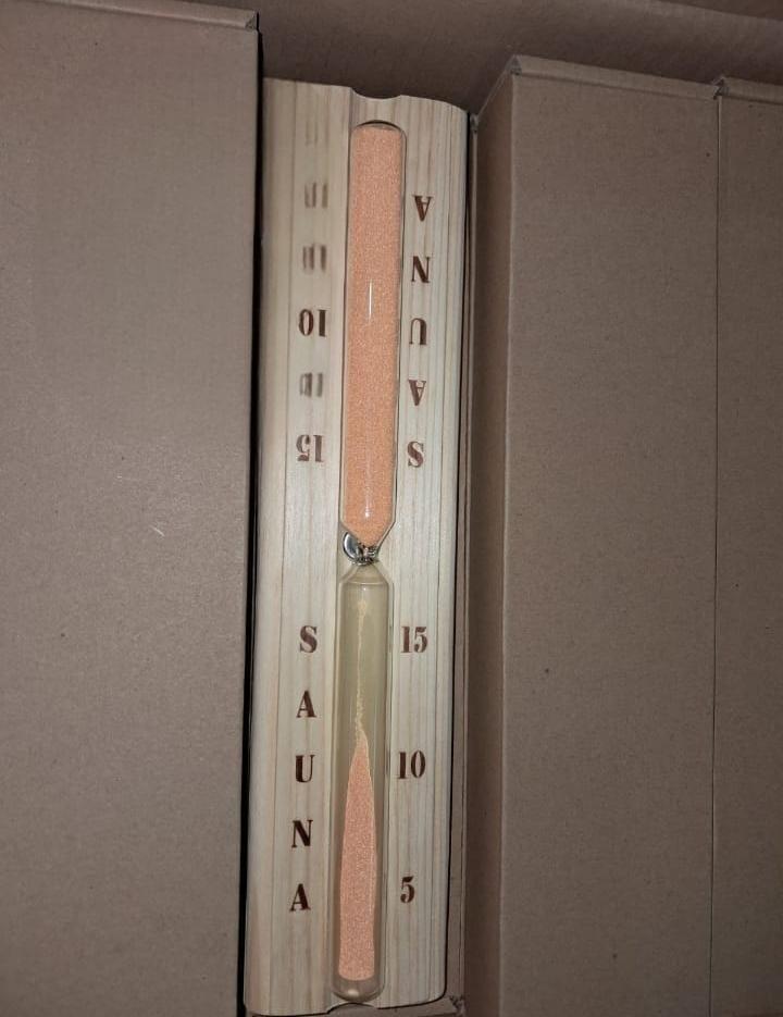 ساعة رملية مستوردة من اجود الأنواع