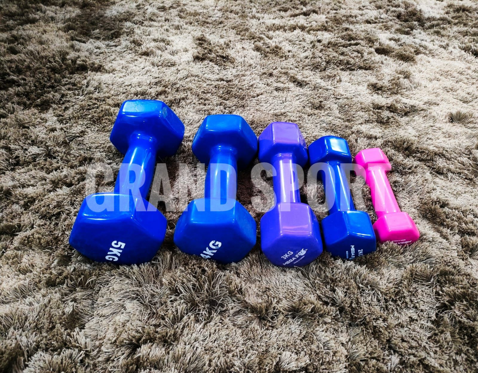 طقم دامبلز فينيل