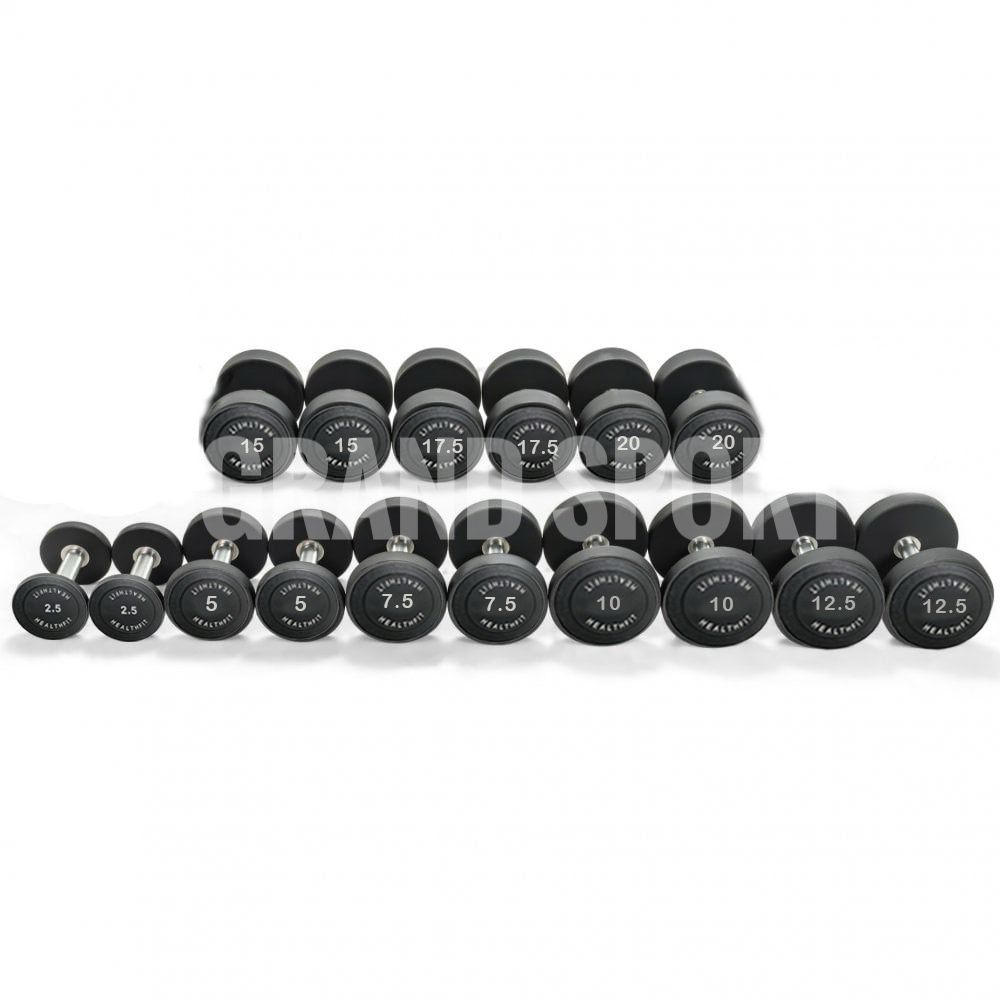 طقم دامبلز هيلث فيت 180ك