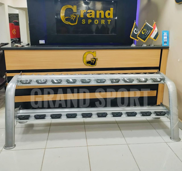 حامل دامبلز بالشيلات (كوبي تكنو) - جراند سبورت