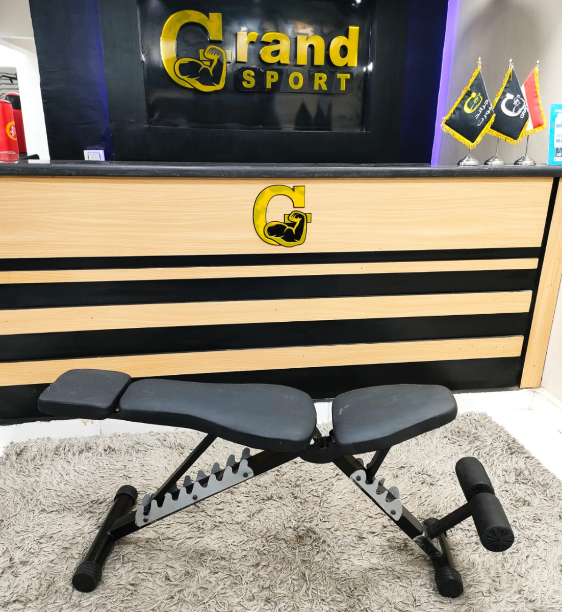 دكه حره متعدده الزوايا  مزوده ب أب جيم